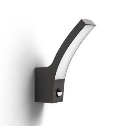 Philips - Lampada da parete LED da esterno con sensore LED/12W/230V 2700K IP44