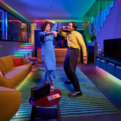Philips - Striscia LED RGBIC dimmerabile SMART NEON FLEX 10 m LED/45 W/230 V 2700–6500 K Wi‑Fi