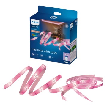 Philips - Striscia LED RGB dimmerabile SMART STRIP 15m LED/20W/230V 2200-6500K Wi-Fi