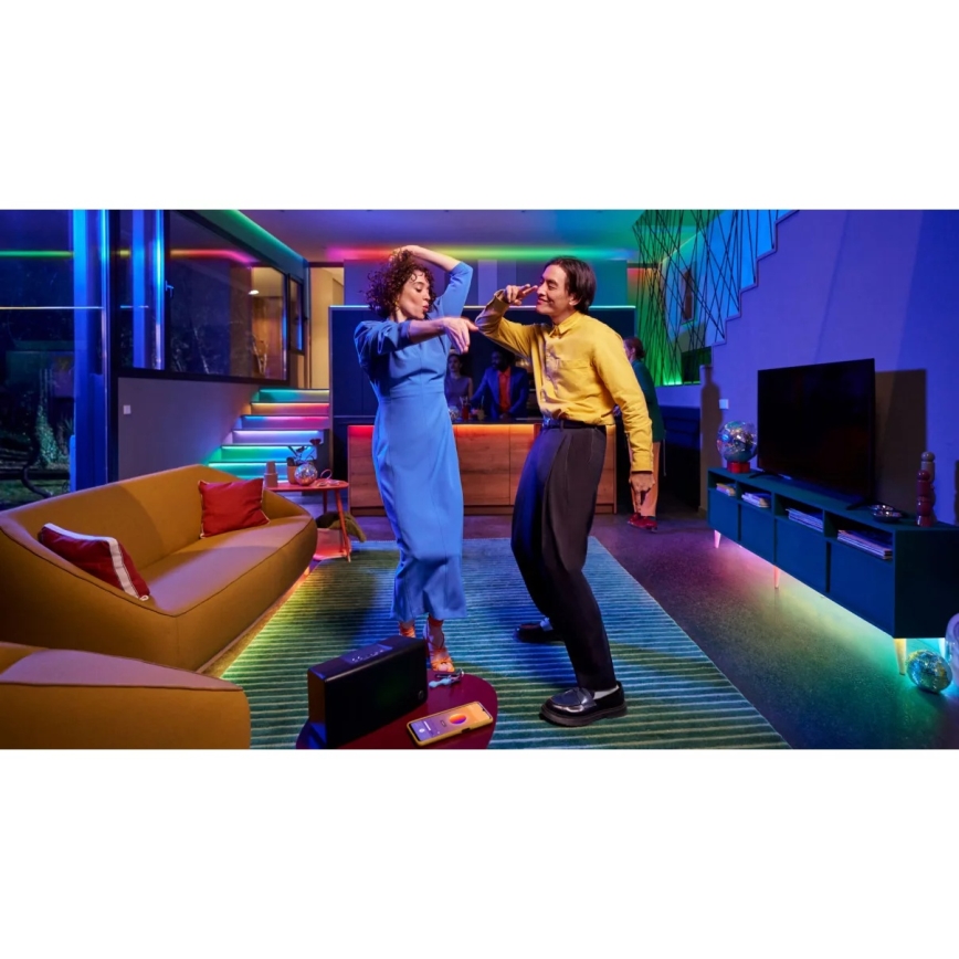 Philips - Striscia LED RGB dimmerabile SMART STRIP 15m LED/20W/230V 2200-6500K Wi-Fi