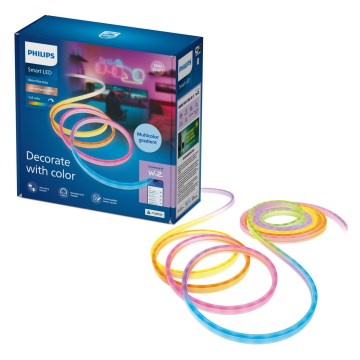 Philips - Striscia LED RGBIC dimmerabile SMART NEON FLEX 10 m LED/45 W/230 V 2700–6500 K Wi‑Fi