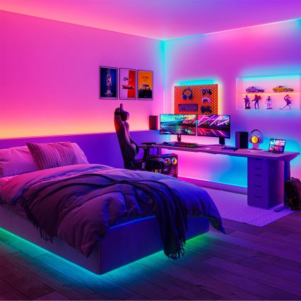 Philips - Striscia LED RGBIC dimmerabile SMART STRIP 10m LED/43W/230V 2700-6500K Wi-Fi