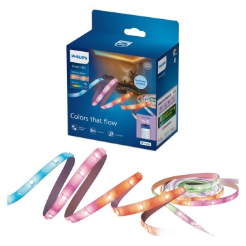 Philips - Striscia LED RGBIC dimmerabile SMART STRIP 2x5m LED/21W/230V 2700-6500K Wi-Fi