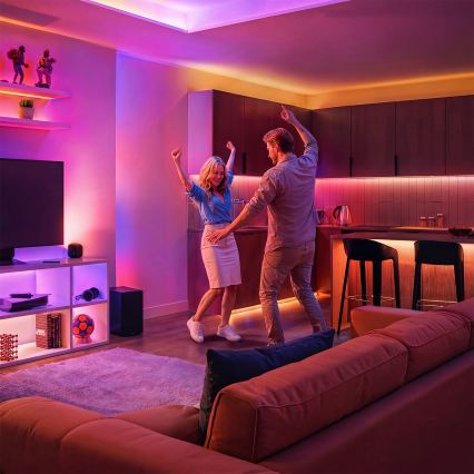 Philips - Striscia SMART STRIP LED RGBIC dimmerabile 3m LED/13W/230V 2700-6500K Wi-Fi