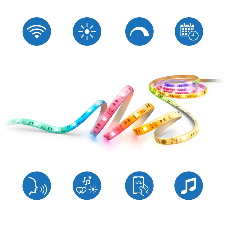Philips - Striscia SMART STRIP LED RGBIC dimmerabile 3m LED/13W/230V 2700-6500K Wi-Fi