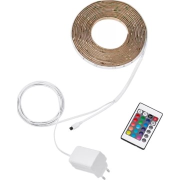 Philips - Striscia LED RGBW dimmerabile 5 m LED/12 W/230 V + telecomando