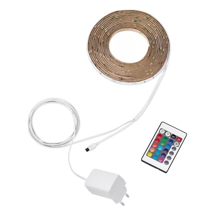 Philips - Striscia LED RGBW dimmerabile 5 m LED/12 W/230 V + telecomando