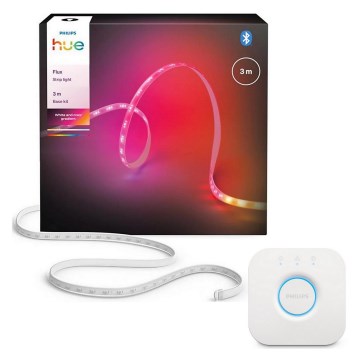 Philips - Striscia LED RGBW dimmerabile Hue FLUX 3 m LED/12W/230V 2200-6500K + Hue Bridge