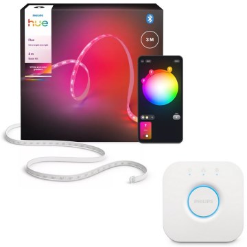Philips - Striscia LED RGBW dimmerabile Hue FLUX 3m LED/29W/230V 2200-6500K + Hue Bridge