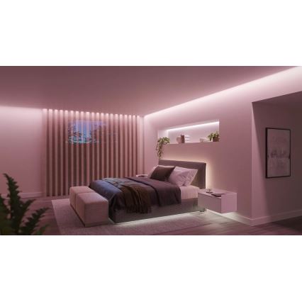 Philips - Striscia LED RGBW dimmerabile Hue WHITE AND COLOR AMBIANCE 5m LED/20W/230V 2000-6500K