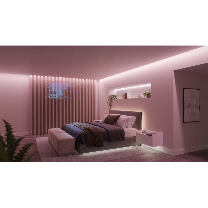 Philips - Striscia LED RGBW dimmerabile Hue WHITE AND COLOR AMBIANCE 5m LED/20W/230V 2000-6500K