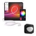 Philips - Striscia LED RGBW dimmerabile per esterni Hue NEON 5m LED/30W/230V 2200-6500K IP67 + sensore di movimento