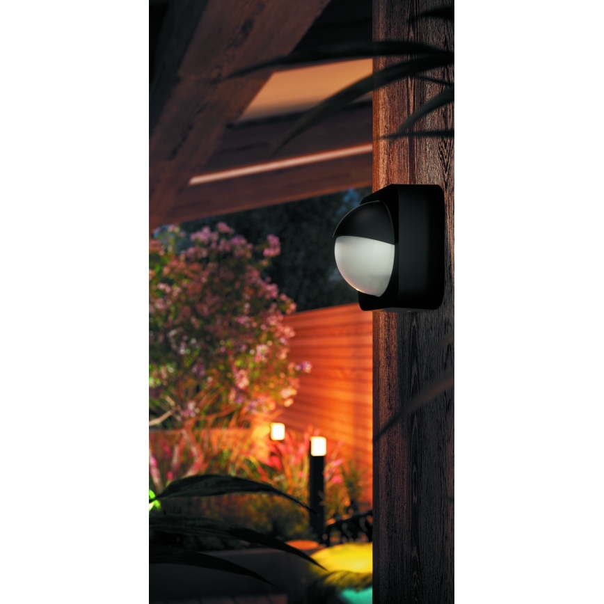 Philips - Striscia LED RGBW dimmerabile per esterni Hue NEON 5m LED/30W/230V 2200-6500K IP67 + sensore di movimento