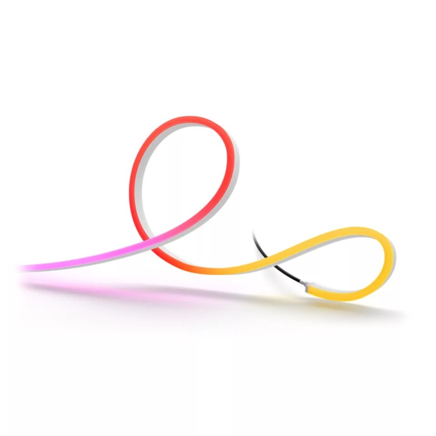 Philips - Striscia LED RGBW dimmerabile per esterni Hue NEON 5m LED/30W/230V 2200-6500K IP67 + sensore di movimento