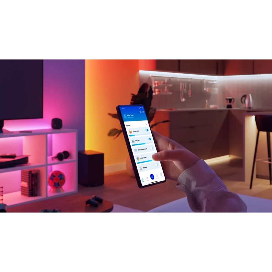 Philips - Striscia SMART STRIP LED RGBIC dimmerabile 20 m LED/36 W/230 V 2700-6500 K Wi-Fi
