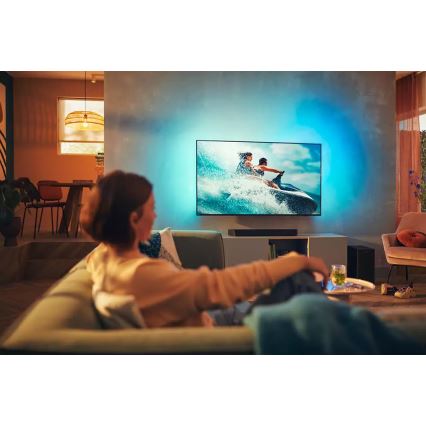 Philips TAB7807/10 - Soundbar con subwoofer 620W/230V + telecomando