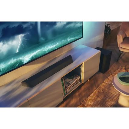 Philips TAB7807/10 - Soundbar con subwoofer 620W/230V + telecomando