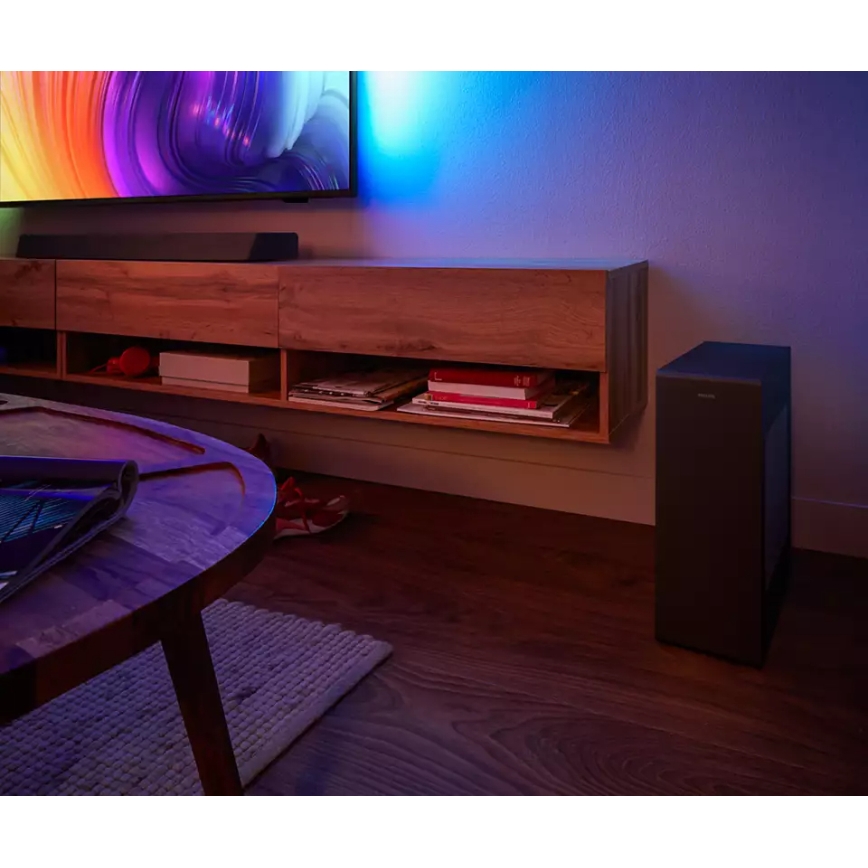 Philips TAB8507B/10 - Soundbar intelligente con subwoofer 600W/230V + telecomando