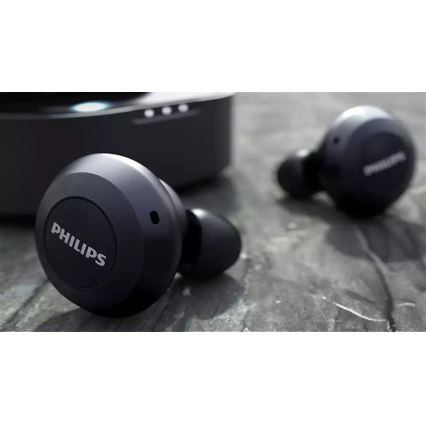 Philips TAT8505BK/00 - Cuffie wireless IPX4 2x 55 mAh + 560 mAh nero