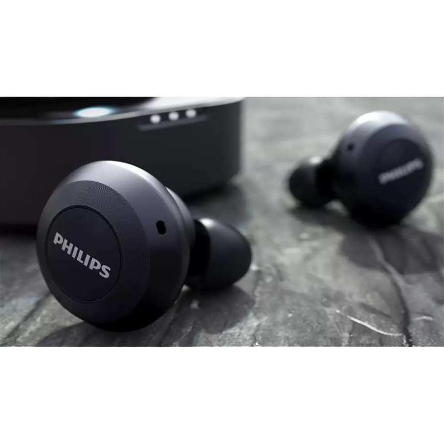 Philips TAT8505BK/00 - Cuffie wireless IPX4 2x 55 mAh + 560 mAh nero