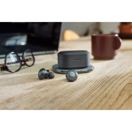 Philips TAT8505BK/00 - Cuffie wireless IPX4 2x 55 mAh + 560 mAh nero
