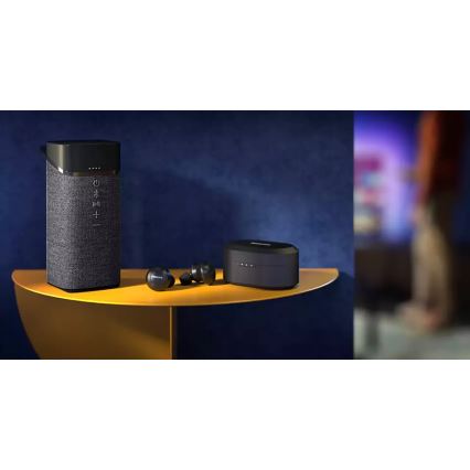 Philips TAT8505BK/00 - Cuffie wireless IPX4 2x 55 mAh + 560 mAh nero