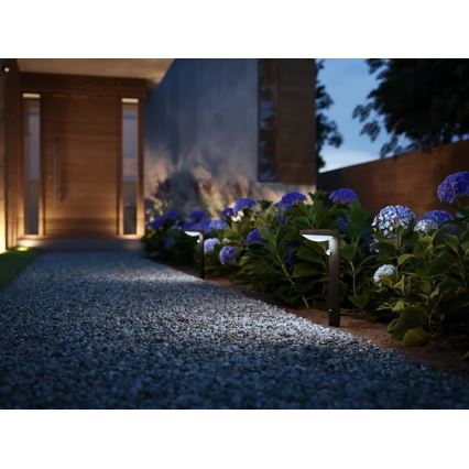 Philips - Lampada da esterno LED con sensore LED/9W/230V 4000K IP44