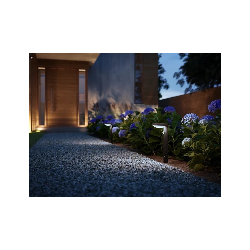 Philips - Lampada da esterno LED con sensore LED/9W/230V 4000K IP44