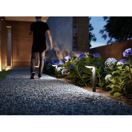 Philips - Lampada da esterno LED con sensore LED/9W/230V 4000K IP44