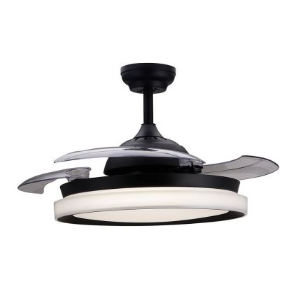 Philips - Ventilatore da soffitto LED LED/35W/230V 5500/4000/3000K nero + telecomando