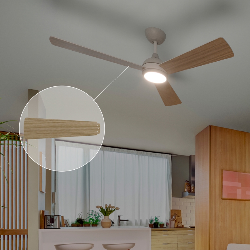 Philips - Ventilatore da soffitto LED dimmerabile CIVX LED/24W/230V + telecomando