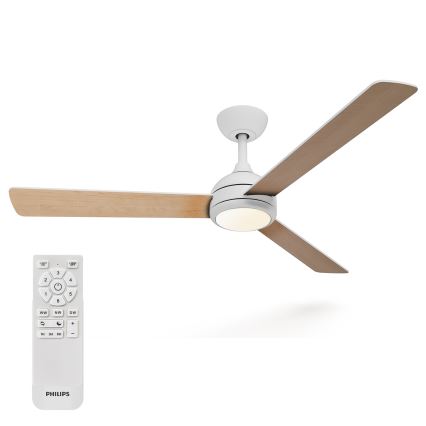 Philips - Ventilatore da soffitto LED dimmerabile CIVX LED/24W/230V + telecomando