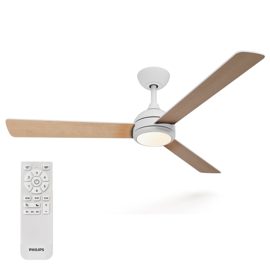 Philips - Ventilatore da soffitto LED dimmerabile CIVX LED/24W/230V + telecomando