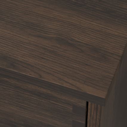 Piano per lavabo FOREST 100 cm marrone/rovere