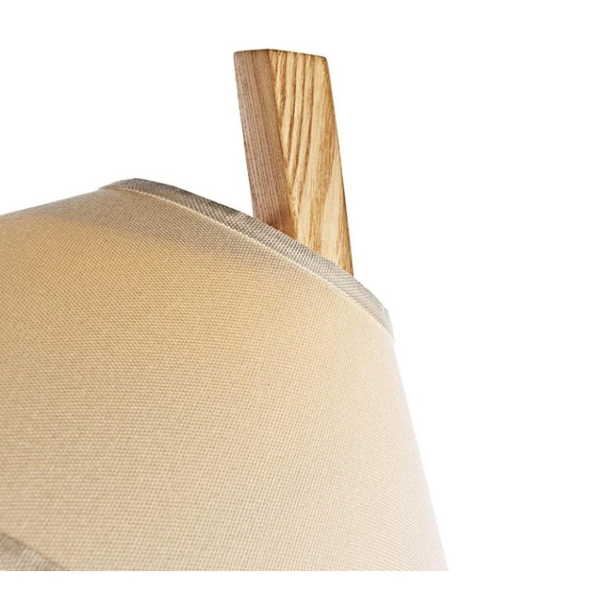 Piantana in legno 1xE27/60W/230V massello/frassino