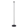 Piede lampada SCARLET 1xE27/W/230V 140 cm nero
