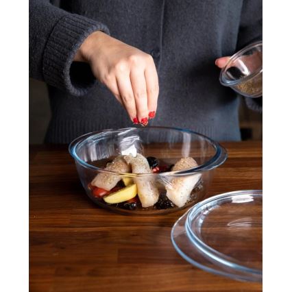Pirofila da forno con coperchio PYREX 2,1 l