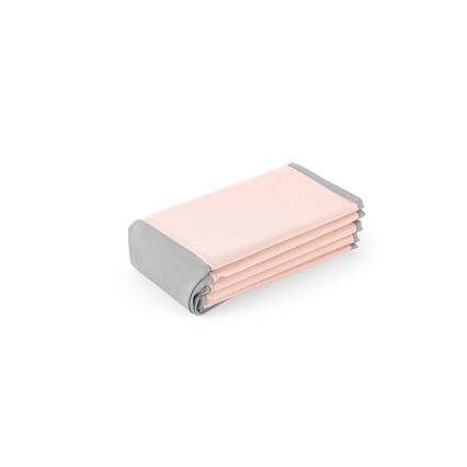 Piscina secca per bambini con palline, diametro 80 cm, rosa/grigio