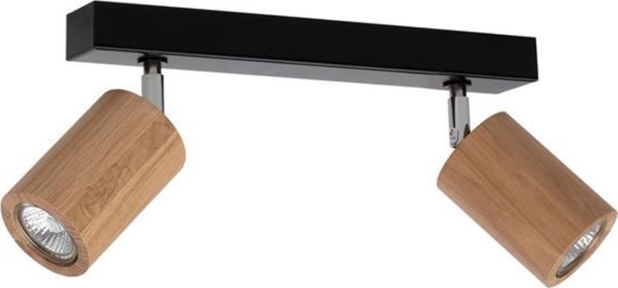 Plafoniera a faretti LED MATTI 2xGU10/5W/230V rovere