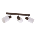 Plafoniera a incasso TRENDY 3xE27/15W/230V pino