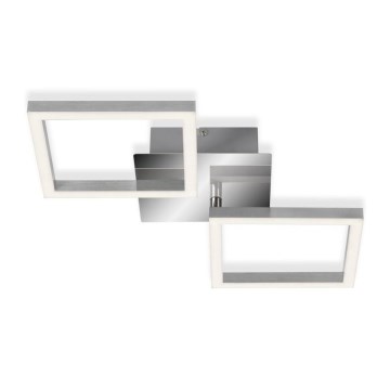 Plafoniera a LED 10W/230V 3000K cromo satinato