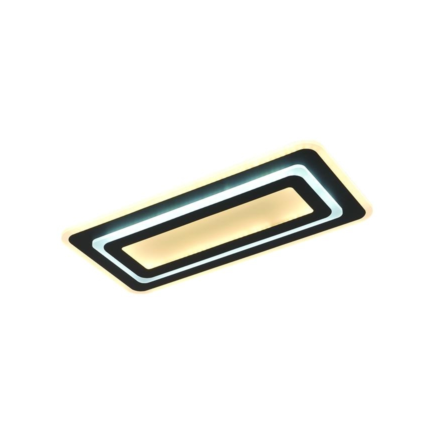Plafoniera LED dimmerabile LED/85W/230V 3000-6500K nera + telecomando