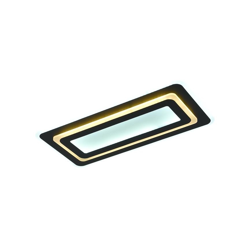 Plafoniera LED dimmerabile LED/85W/230V 3000-6500K nera + telecomando