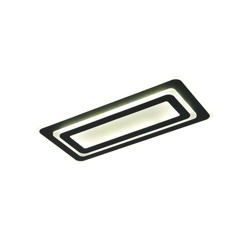 Plafoniera LED dimmerabile LED/85W/230V 3000-6500K nera + telecomando