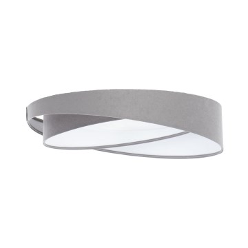 Plafoniera a LED dimmerabile SMART GALAXY MODERN LED/24W/230V 3000-6500K Ø 55 cm grigio/bianco + telecomando