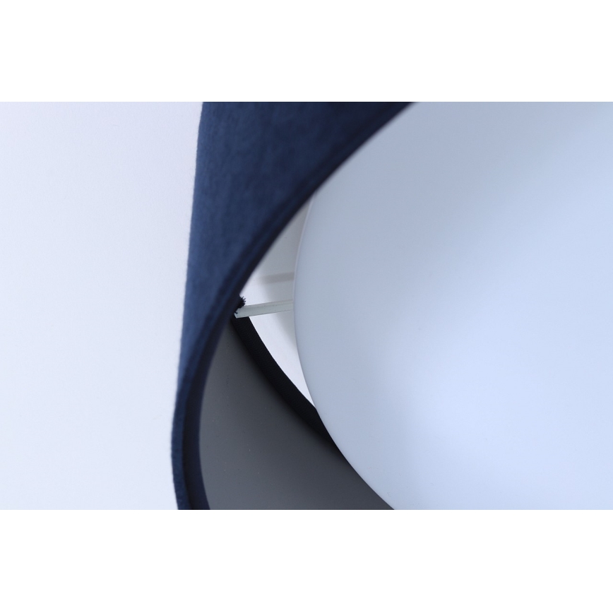 Plafoniera LED GALAXY 24W/230V Ø 44 cm blu/argento