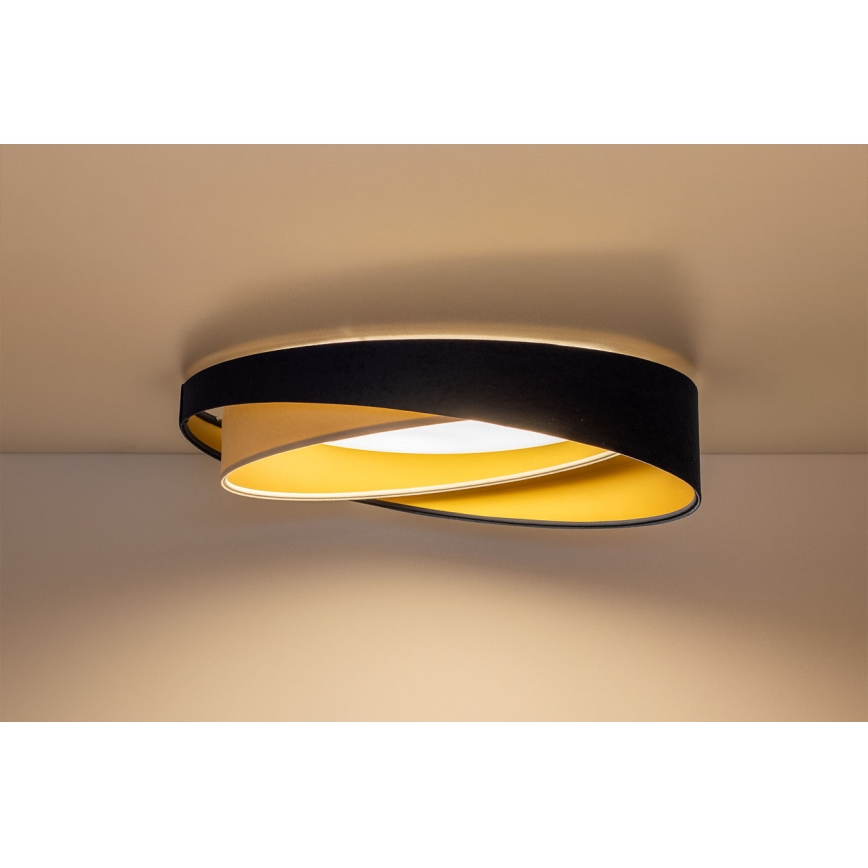 Plafoniera a LED GALAXY MODERN LED/24W/230V Ø 55 cm blu/bianco/oro