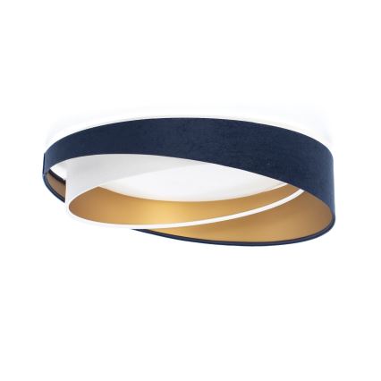 Plafoniera a LED GALAXY MODERN LED/24W/230V Ø 55 cm blu/bianco/oro