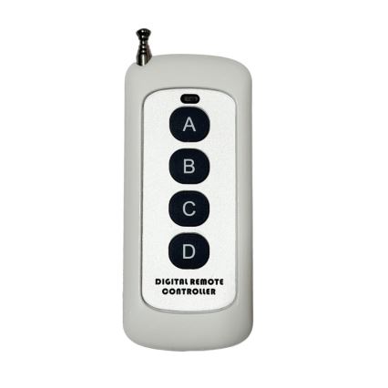 Plafoniera in cristallo LED NAURU LED/30W/230V Ø 60 cm cromo lucido + telecomando