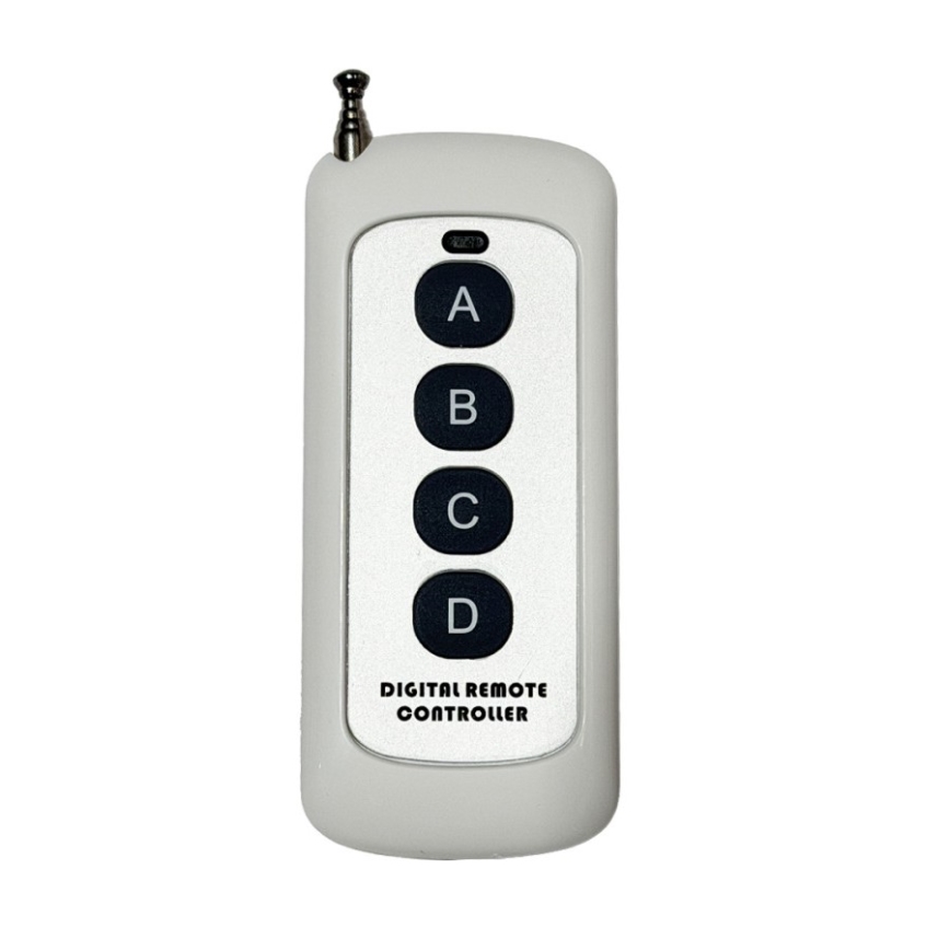 Plafoniera in cristallo LED NAURU LED/30W/230V Ø 60 cm cromo lucido + telecomando
